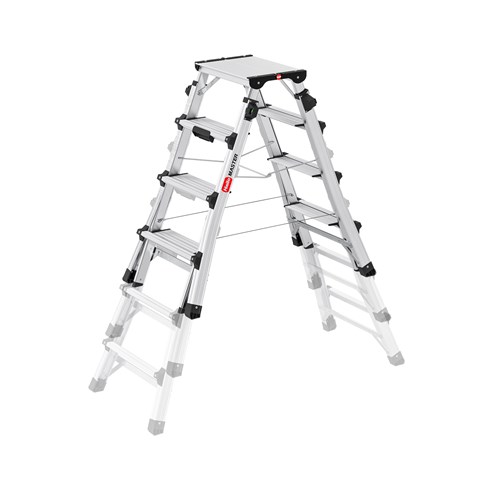 Escabeau double téléscopique Hailo Master DTL100