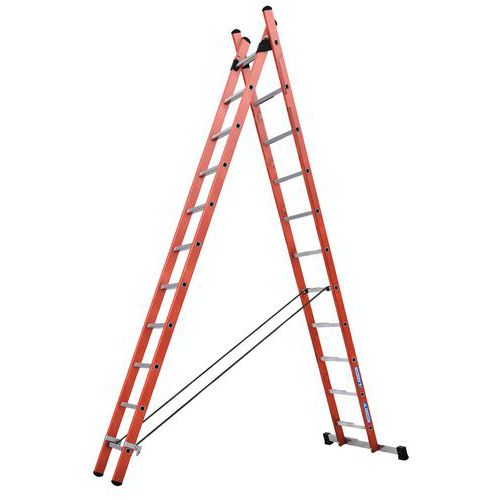 ISOLANTE T2 - Echelle transformable 2 plans isolante