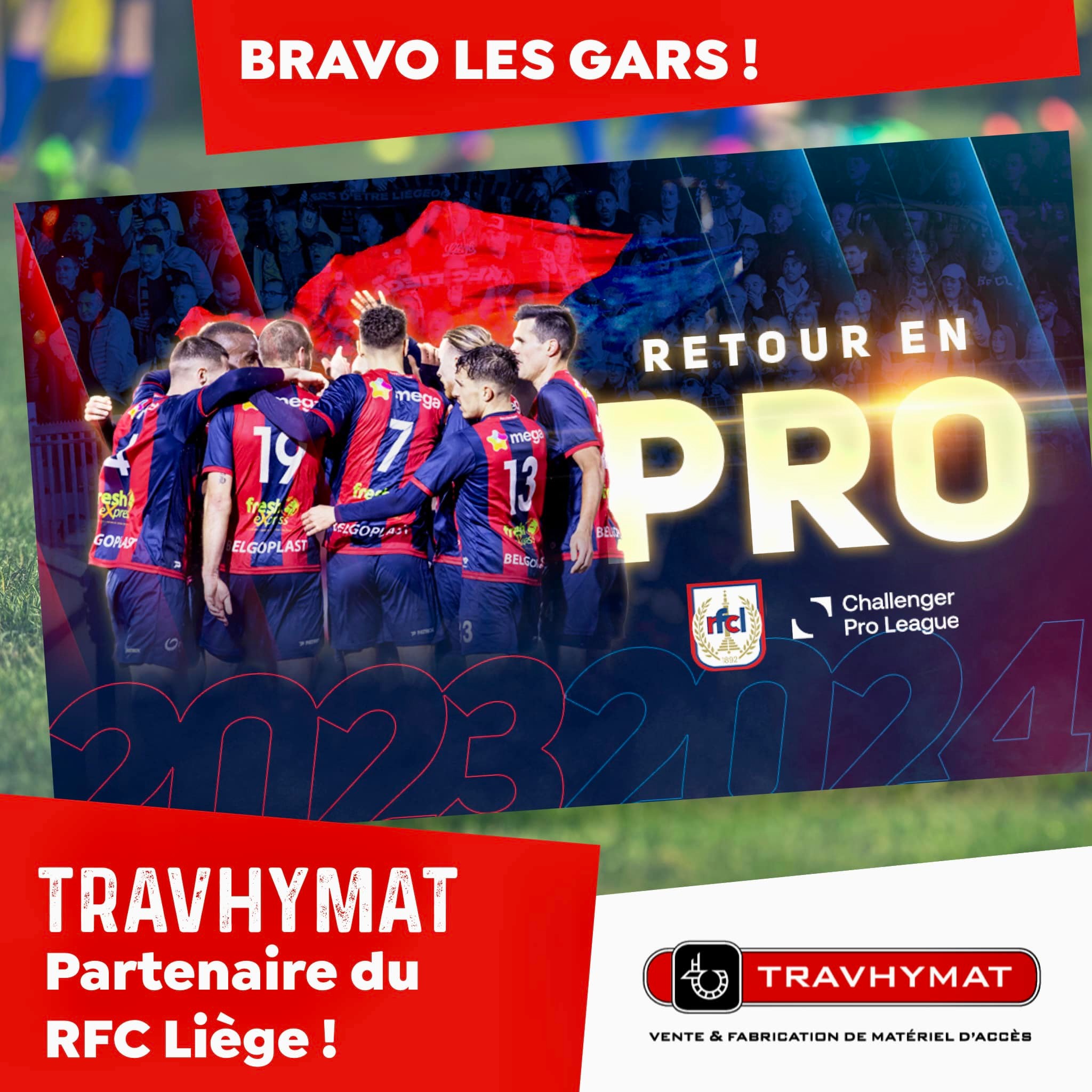 Travhymat Partenaire RFC Liege Football