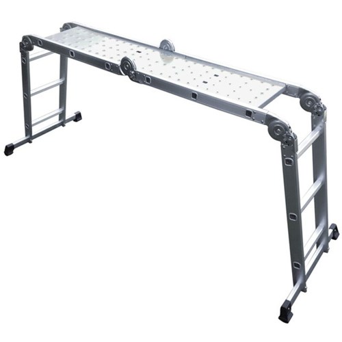 Echelle Pliante Articulee Multipli 0m90/3m34 - Plateforme