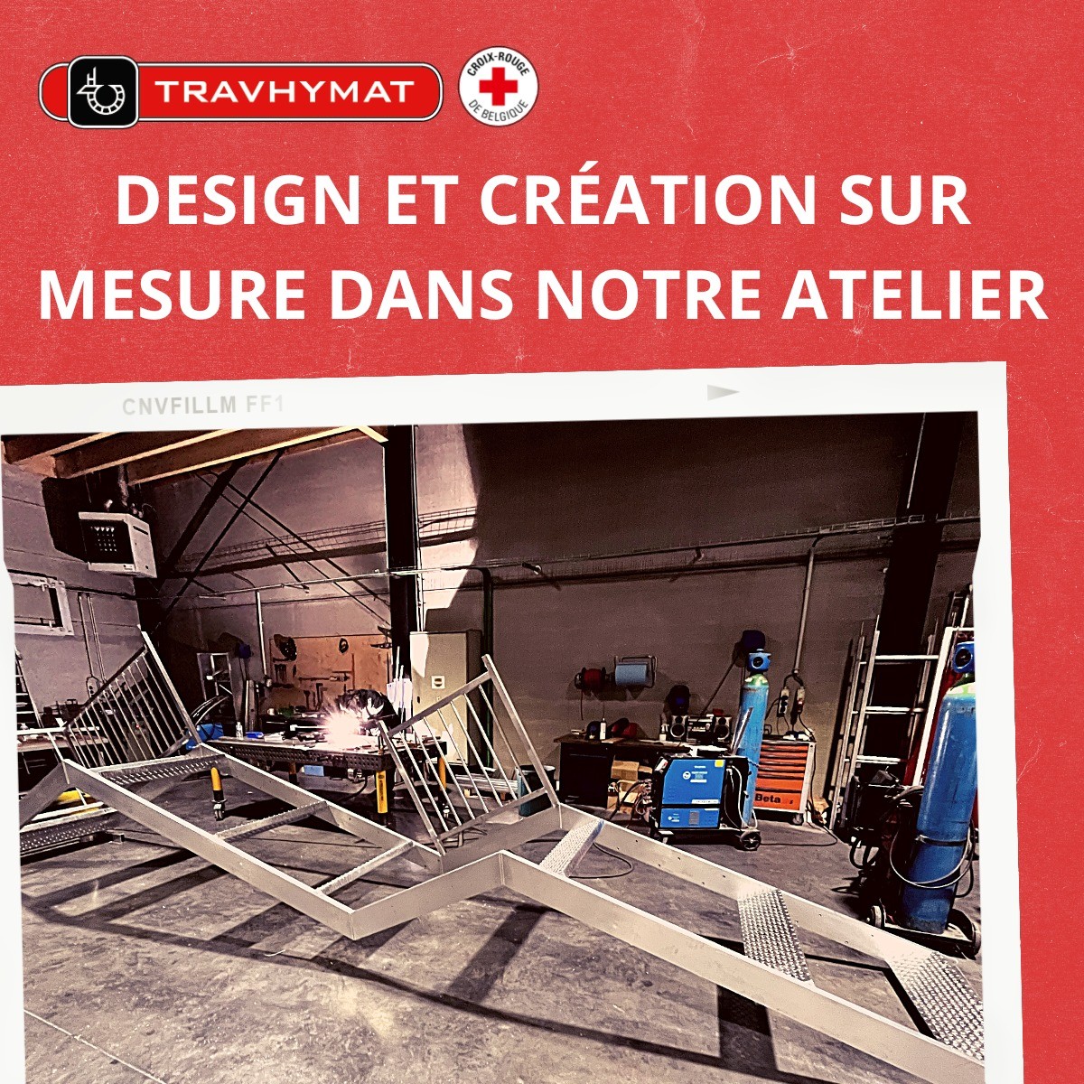 Travhymat Escaliers Sur Mesure Croix Rouge Belgique