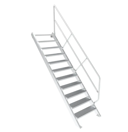 Escaliers avec main(s) courante(s)