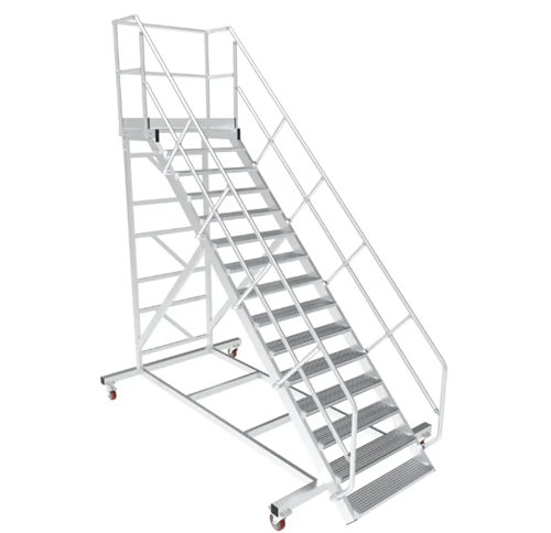 Plates-formes mobiles avec mains courantes