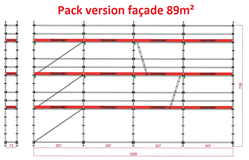 Pack multi facade